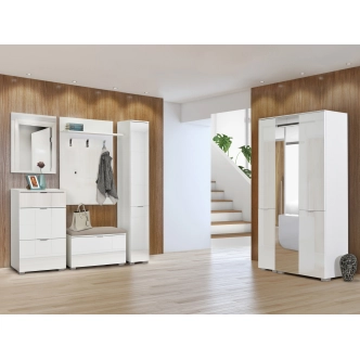 Zrcadlo SASANKA 80x60, bílá