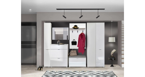 Zrcadlo SASANKA 80x60, bílá