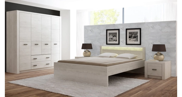 Zrcadlo SWED S12, jasan bílý